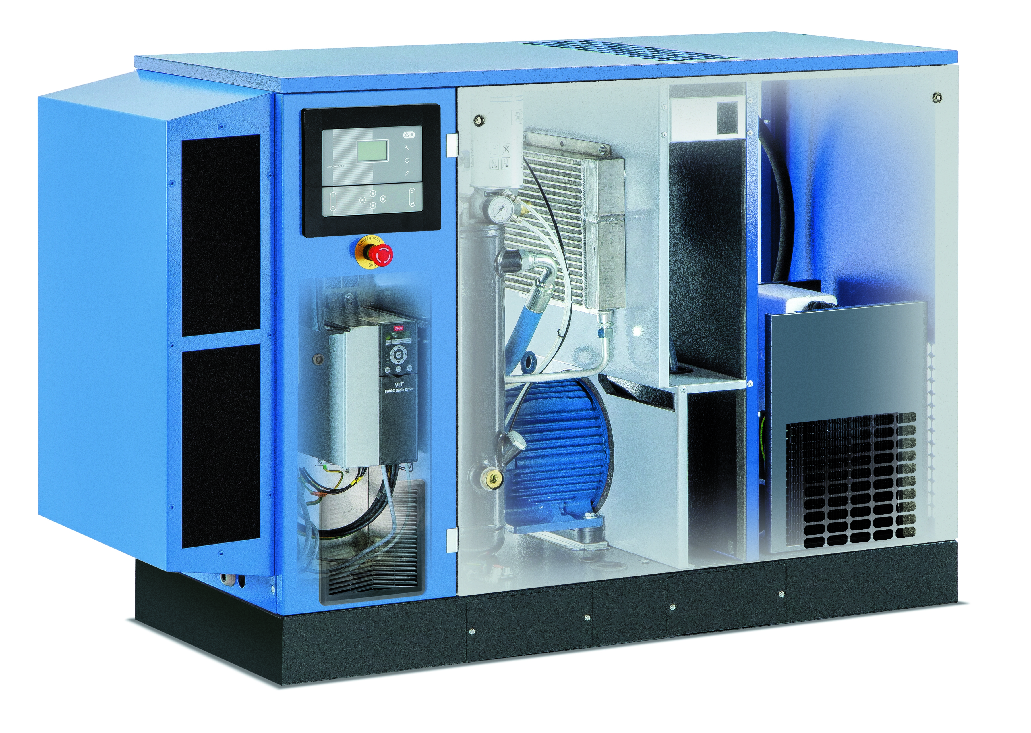 ALLEGRO 8/13 PLUS Schraubenkompressor, robustes Design, für dauerhaften Industrieeinsatz geeignet, energieeffizient und zuverlässig