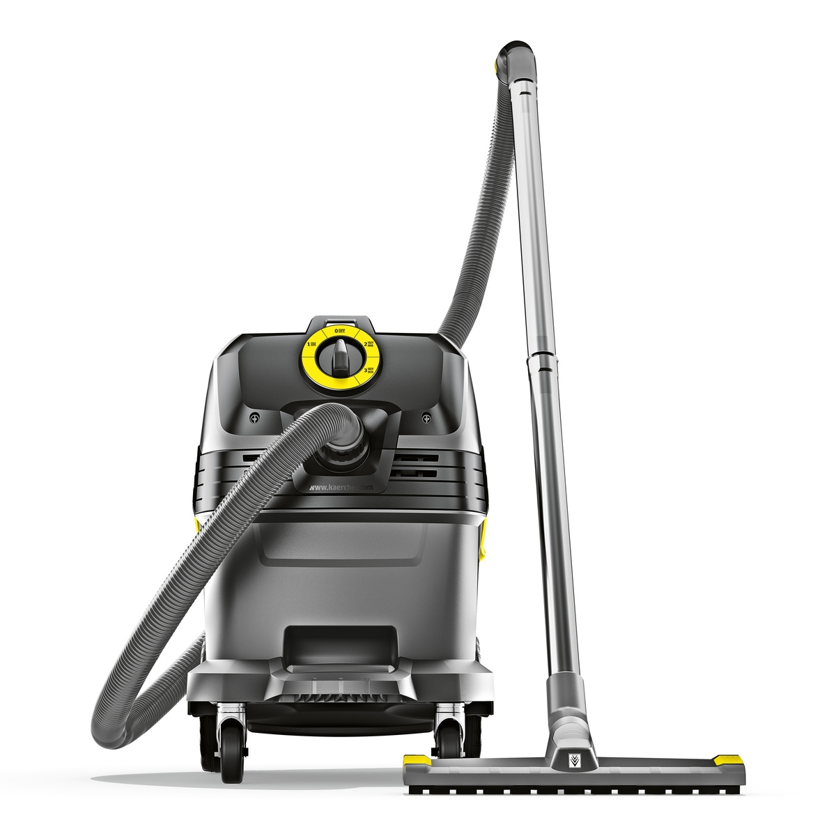 NT 30/1 Tact Te L Adv Nass- & Trockensauger – leistungsstarker Profi-Sauger mit automatischer Filterabreinigung Kärcher NT 30/1 Tact Te L Adv Nass- und Trockensauger mit robustem Behälter, automatischer Filterabreinigung und hoher Saugleistung für Industrie und Handwerk.