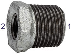 Reduzierung verz. R 2" x 1 1/4"