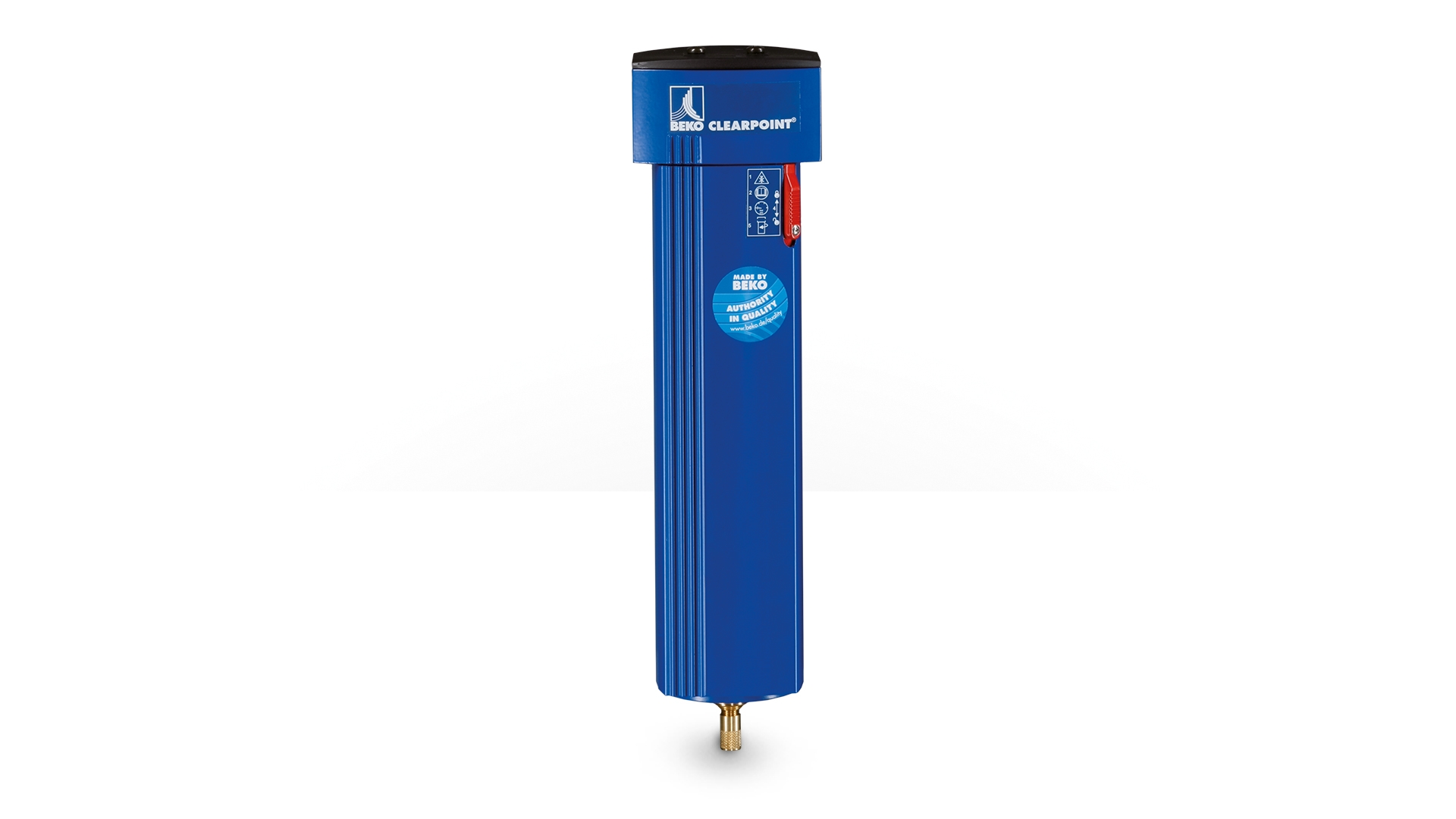Filter Clearpoint 3eco – Energieeffiziente Druckluftfiltration Clearpoint 3eco Druckluftfilter zur Entfernung von Öl, Wasser und Partikeln, robust gebaut für den Einsatz in Werkstatt- und Industriesystemen.