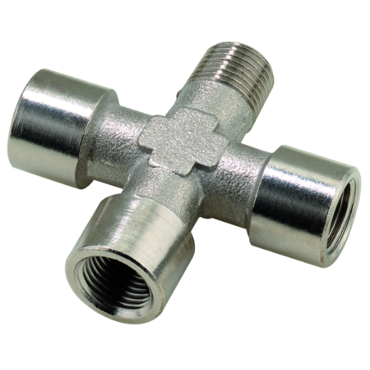 Kreuzstück R 1/4" i/i/i/a
