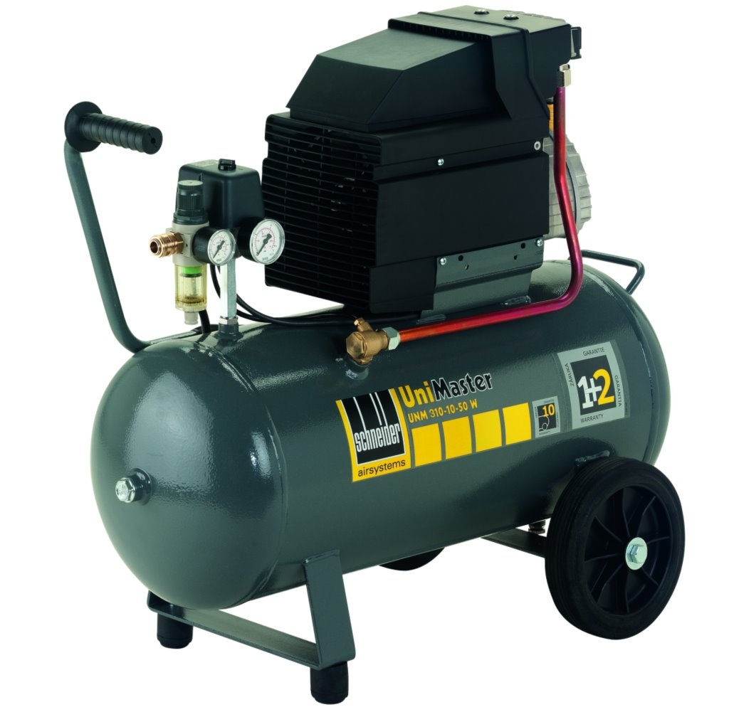Kompressor UNM 310-10-50 W – leistungsstarker Druckluftkompressor Mobiler Kompressor UNM 310-10-50 W mit 50-Liter-Kessel und hoher Förderleistung, ideal für Handwerk und Werkstatt.