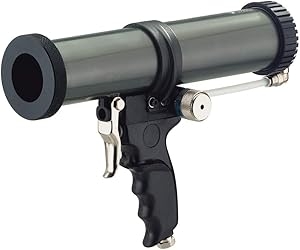 Kartuschenpistole für Dicht- und Klebearbeiten – präzises Arbeiten leicht gemacht Abbildung einer Kartuschenpistole zum sauberen Auftragen von Dicht- und Klebemitteln, ideal für Handwerk, Bau und Heimwerken.
