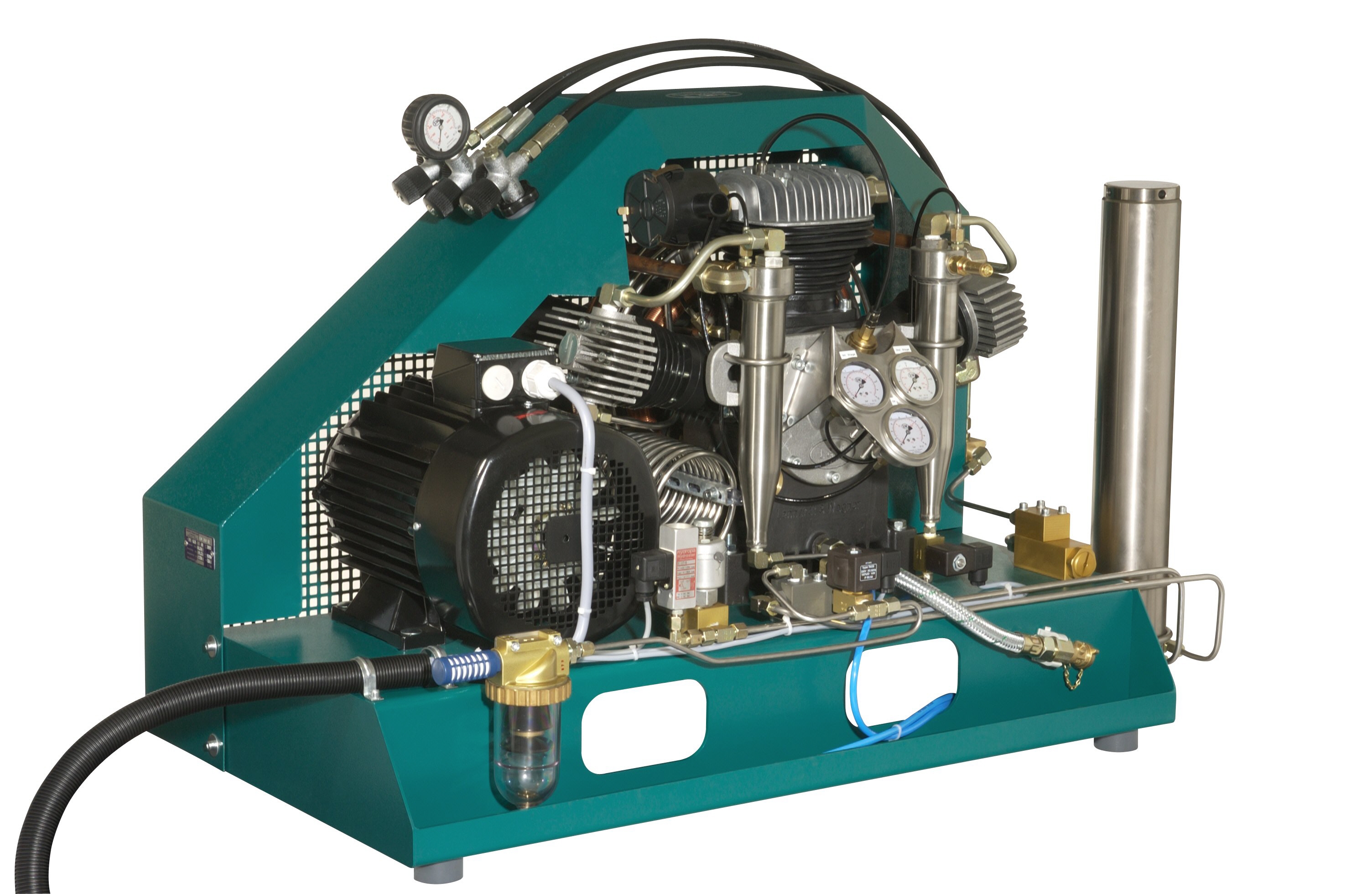 Leistungsstarker LW 230 E Compact Kompressor für zuverlässige Druckluftversorgung in kompakter Bauweise.