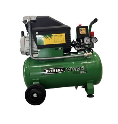 Prebena VIGON 240 Druckluftnagler für präzises und schnelles Einnageln von Nägeln in Holz und andere Materialien, mit ergonomischem Griff und robustem Gehäuse.